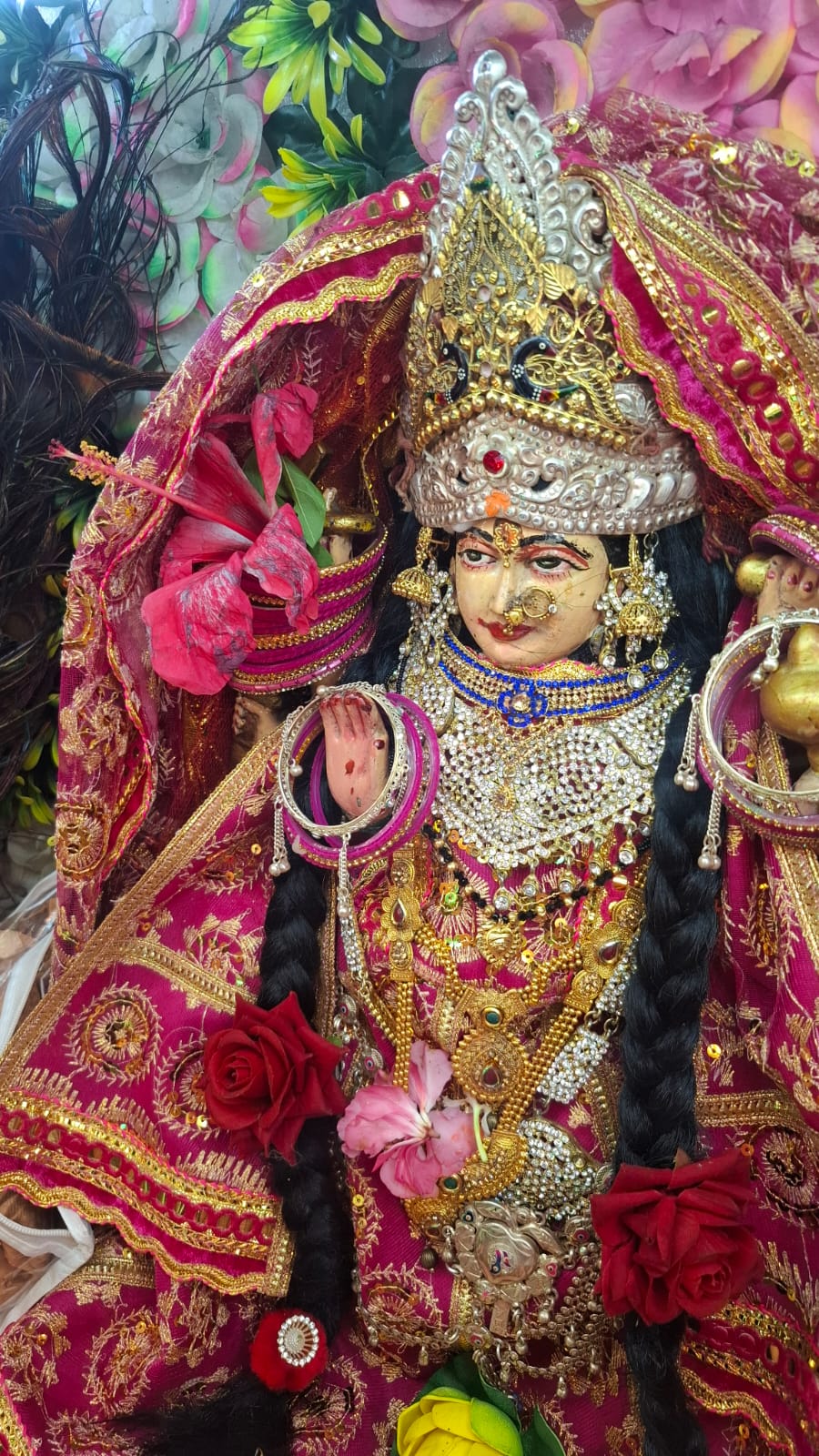 माँ हनुमंता धाम का भव्य मुख्य मंदिर परिसर