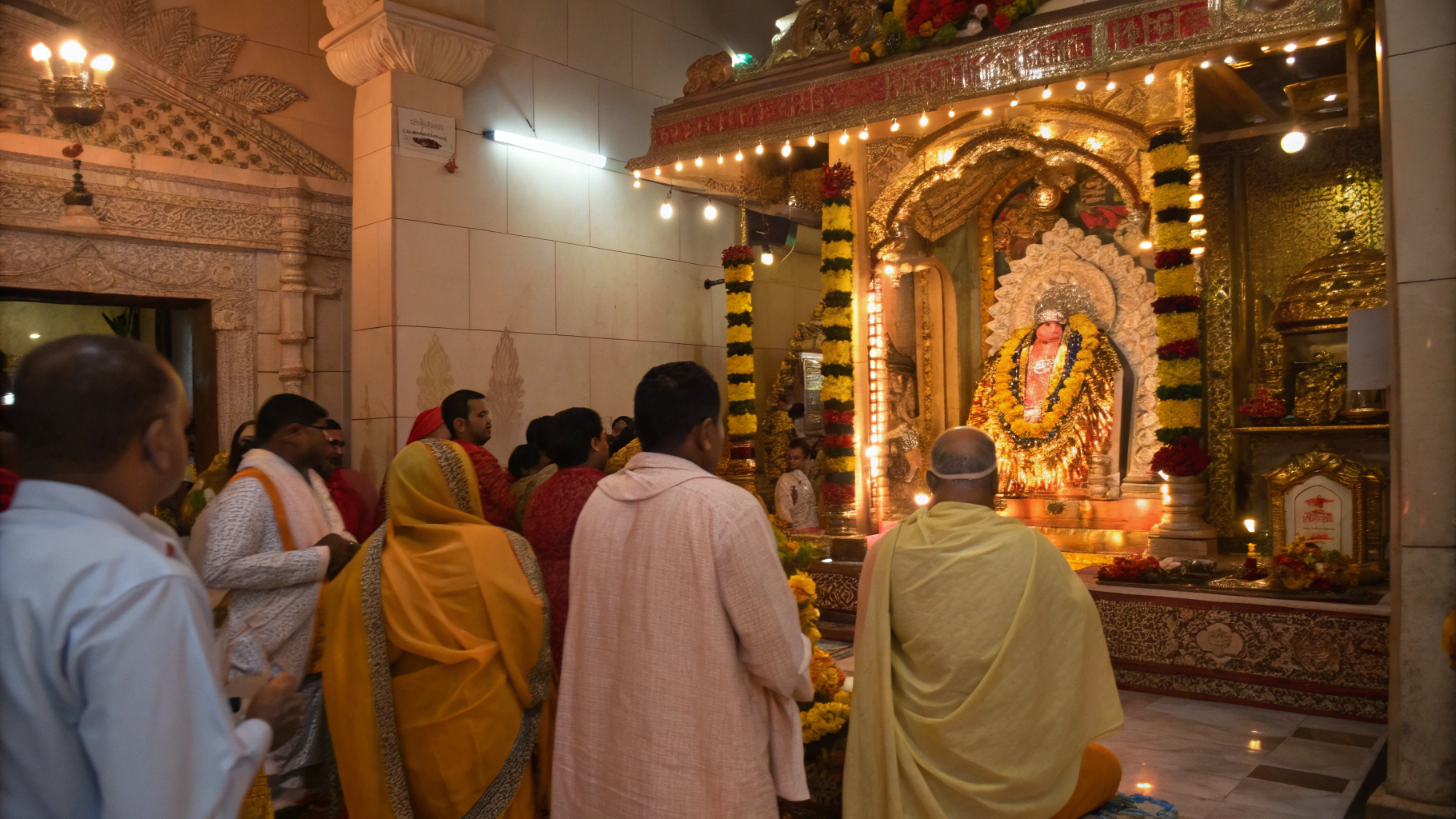 माँ हनुमंता धाम का भव्य गर्भगृह और दिव्य वातावरण